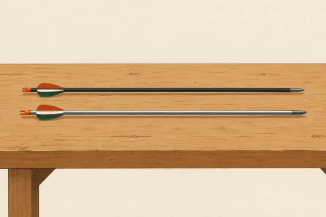 Carbon or Aluminum Crossbow Bolts? 5 Differences and the Better Pick
