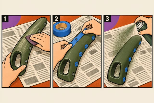 Illustration for Can You Spray Paint a Crossbow? Yes, in 6 Steps With Flexible Paint